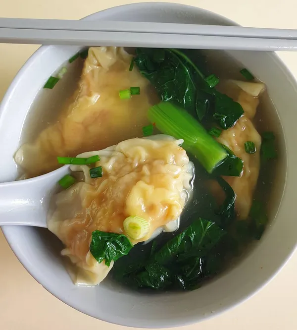 Dumplings soup (5 pcs - $3)!