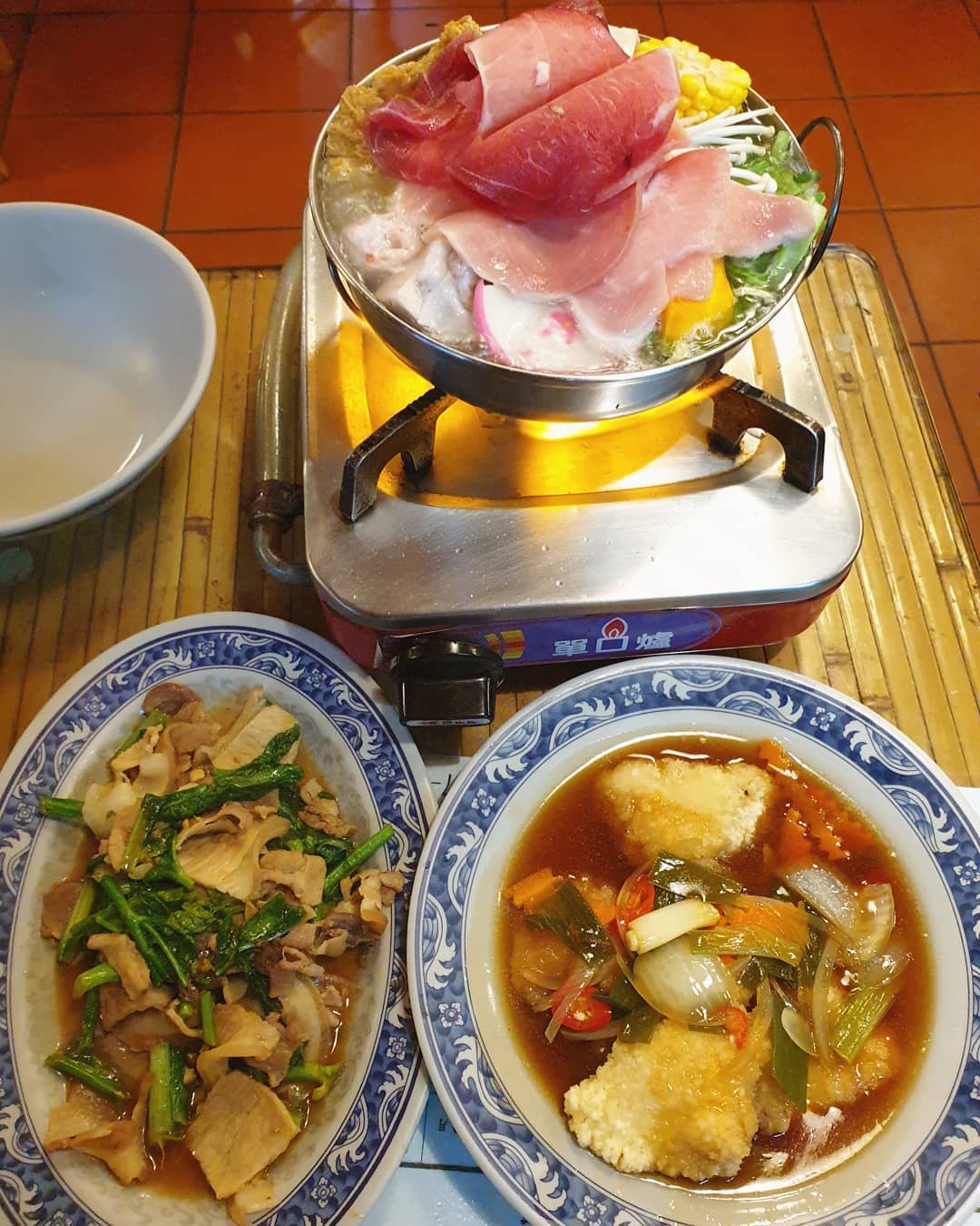 二人套餐 — Taipei two-pax set dinner!
