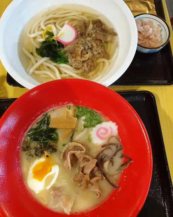 1-for-1 promo: beef udon & tonkotsu udon ($15.07)!