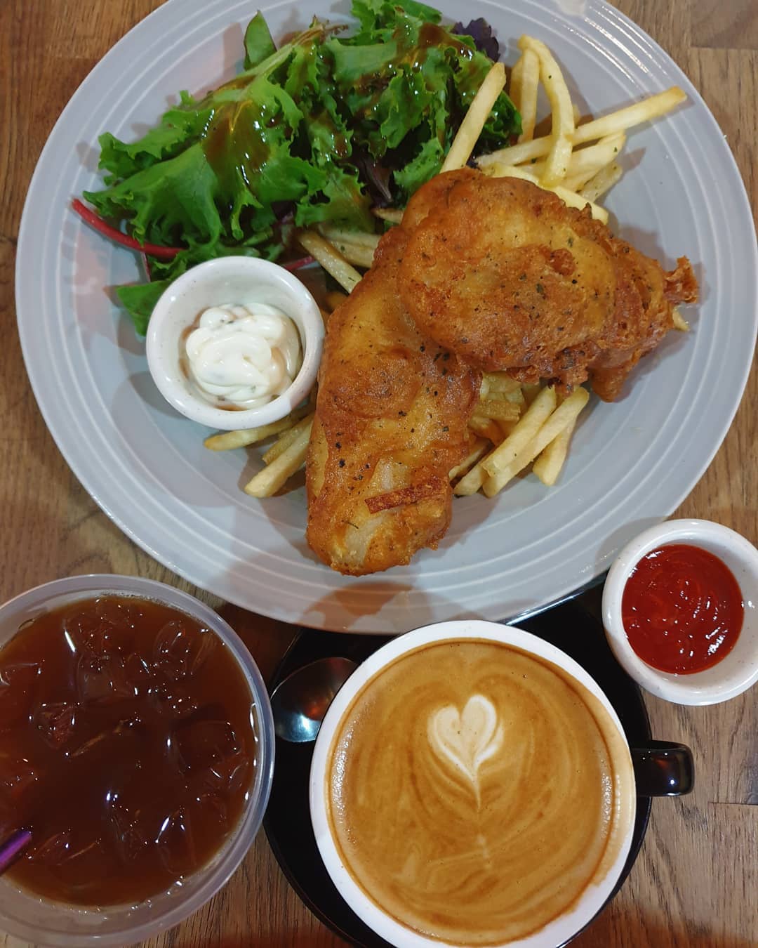 Dory ($10); Americano & Flat White ($3 each)!