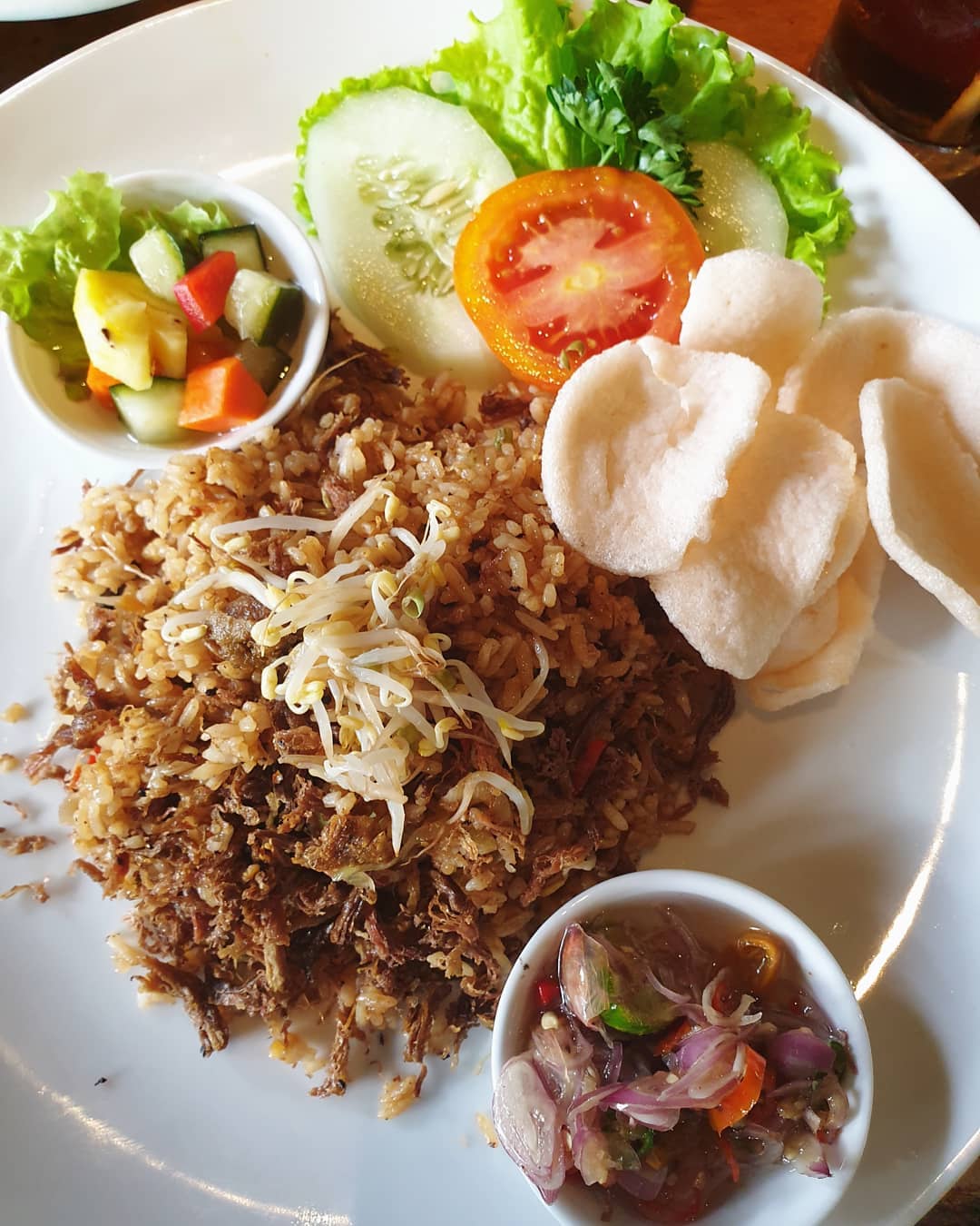 Duck fried rice!