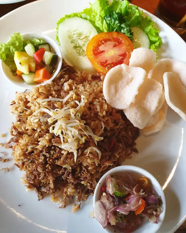 Duck fried rice!