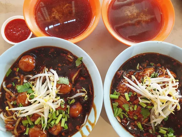 Beef noodles ($4 each)!