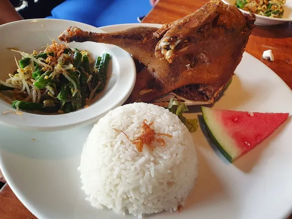 Crispy duck!