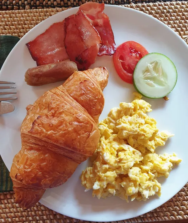American breakfast!