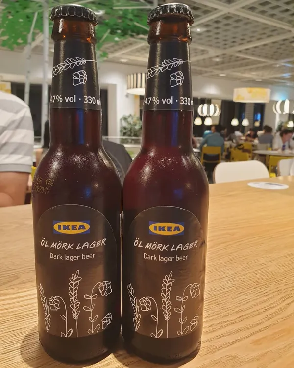 Dark lager beer ($3.50 each)!