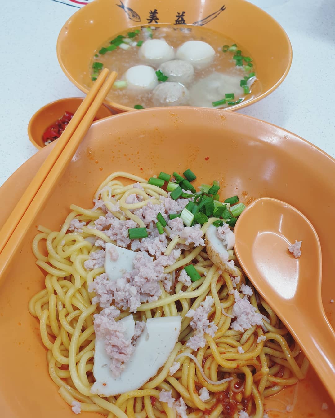 Bak chor mee ($4)!