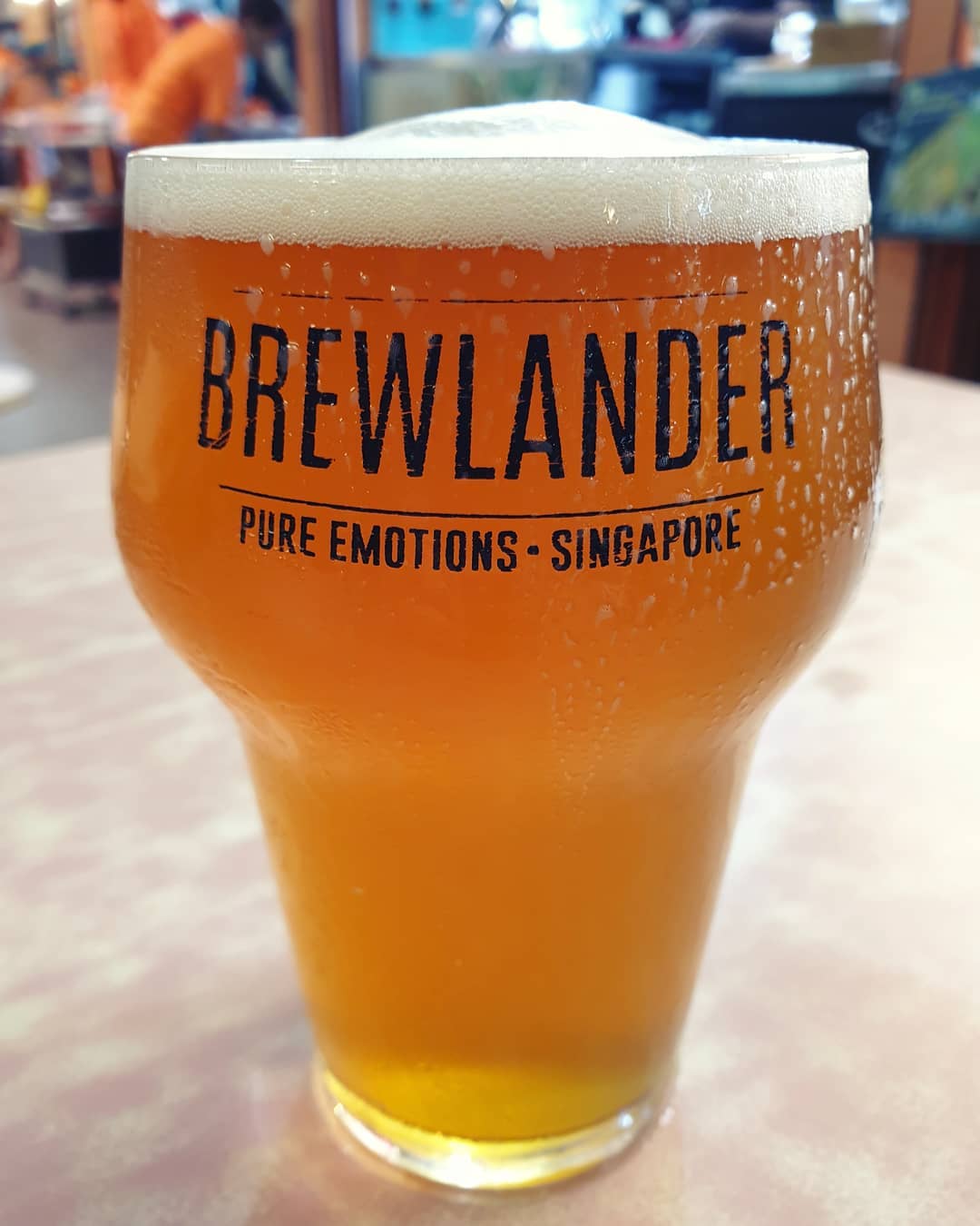 Brewlander draft (full pint: $13)!