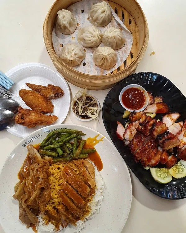 Xiao long bao ($4); Chicken wing ($1.30); Char siew ($8); Curry rice ($2.90)!