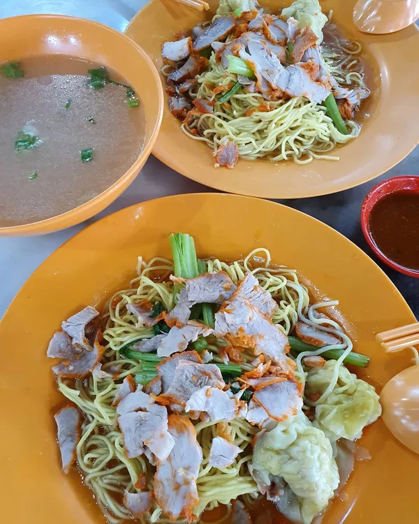 Wanton mee ($5 each)!