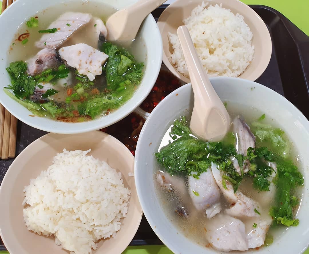 Fish soup with rice ($7.50 each)!