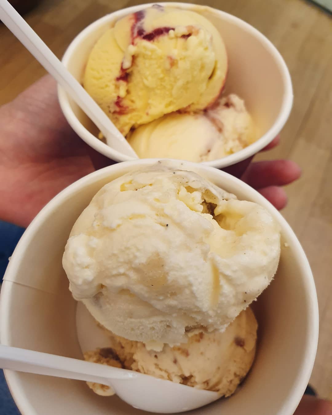 1 for 1 double scoop ($10.90)!