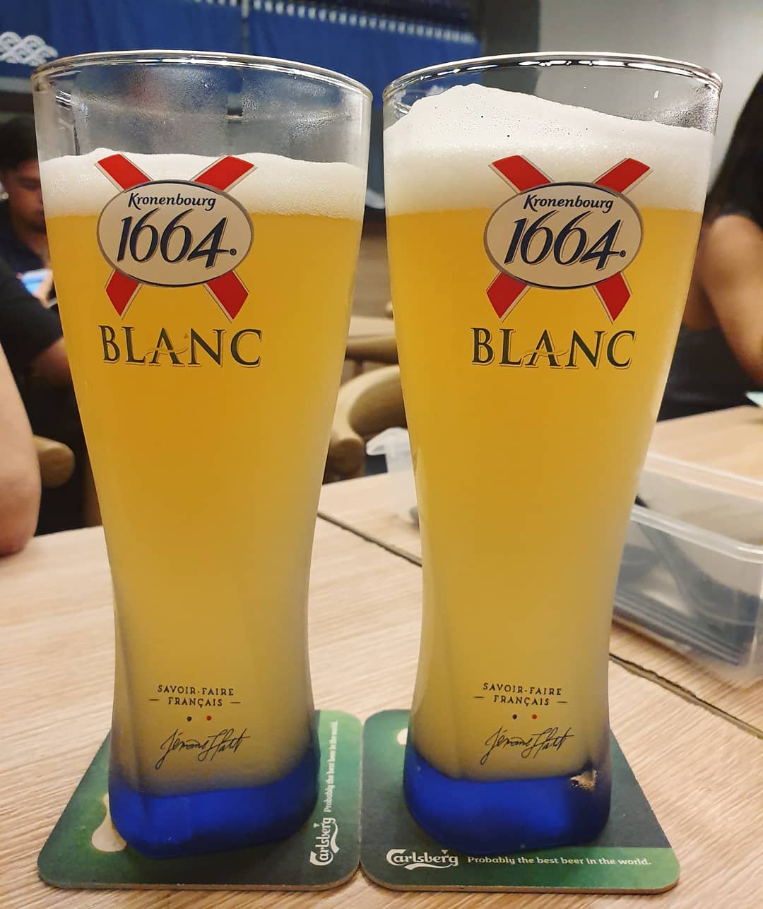 Kronenbourg 1664 Blanc ($7 each)!