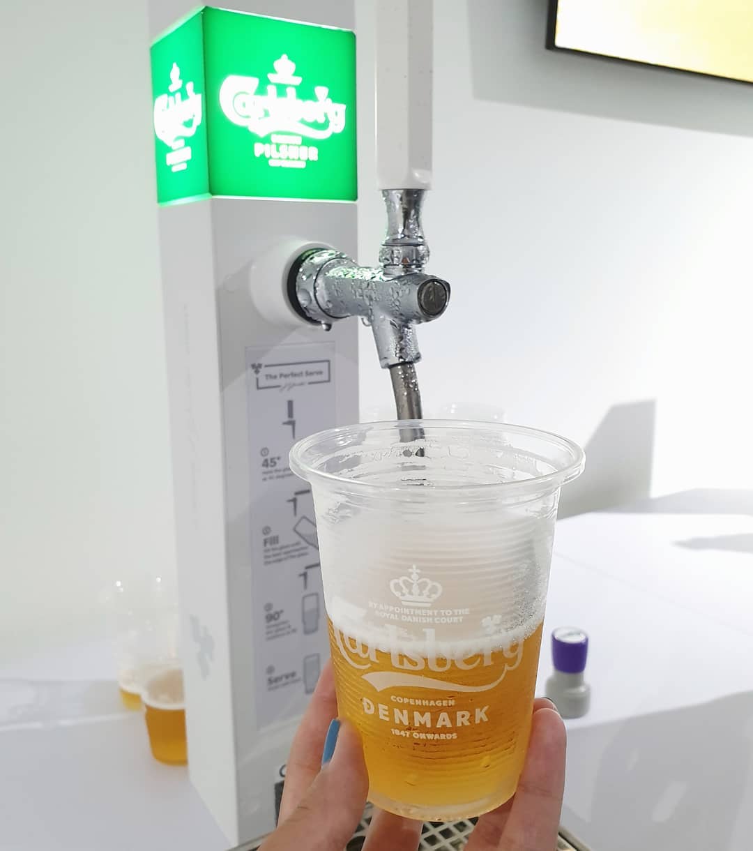 Draft Carlsberg pilsner!