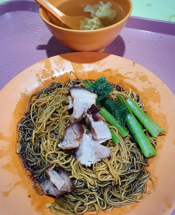 Wah Kee 华记 — 叉烧云吞面 ($3.50)!