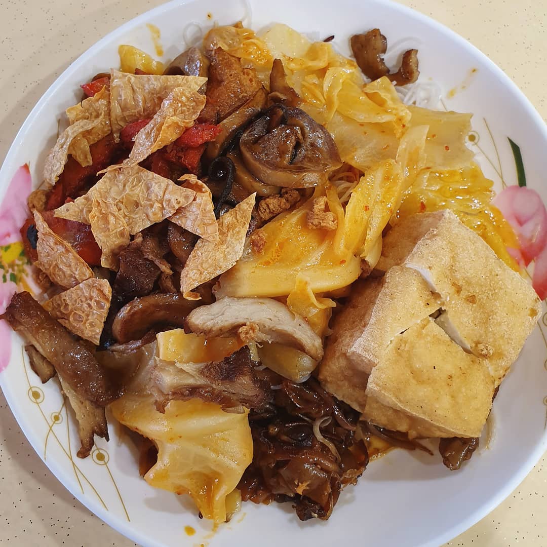 Vegetarian beehoon ($3.60)!