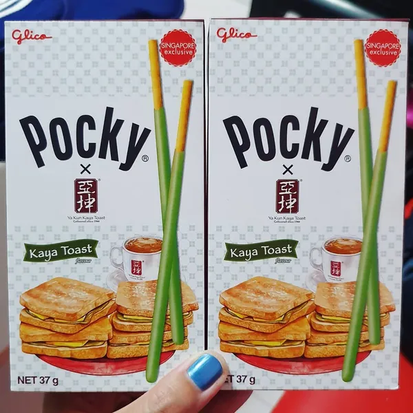 Kaya toast pocky ($2 each)!