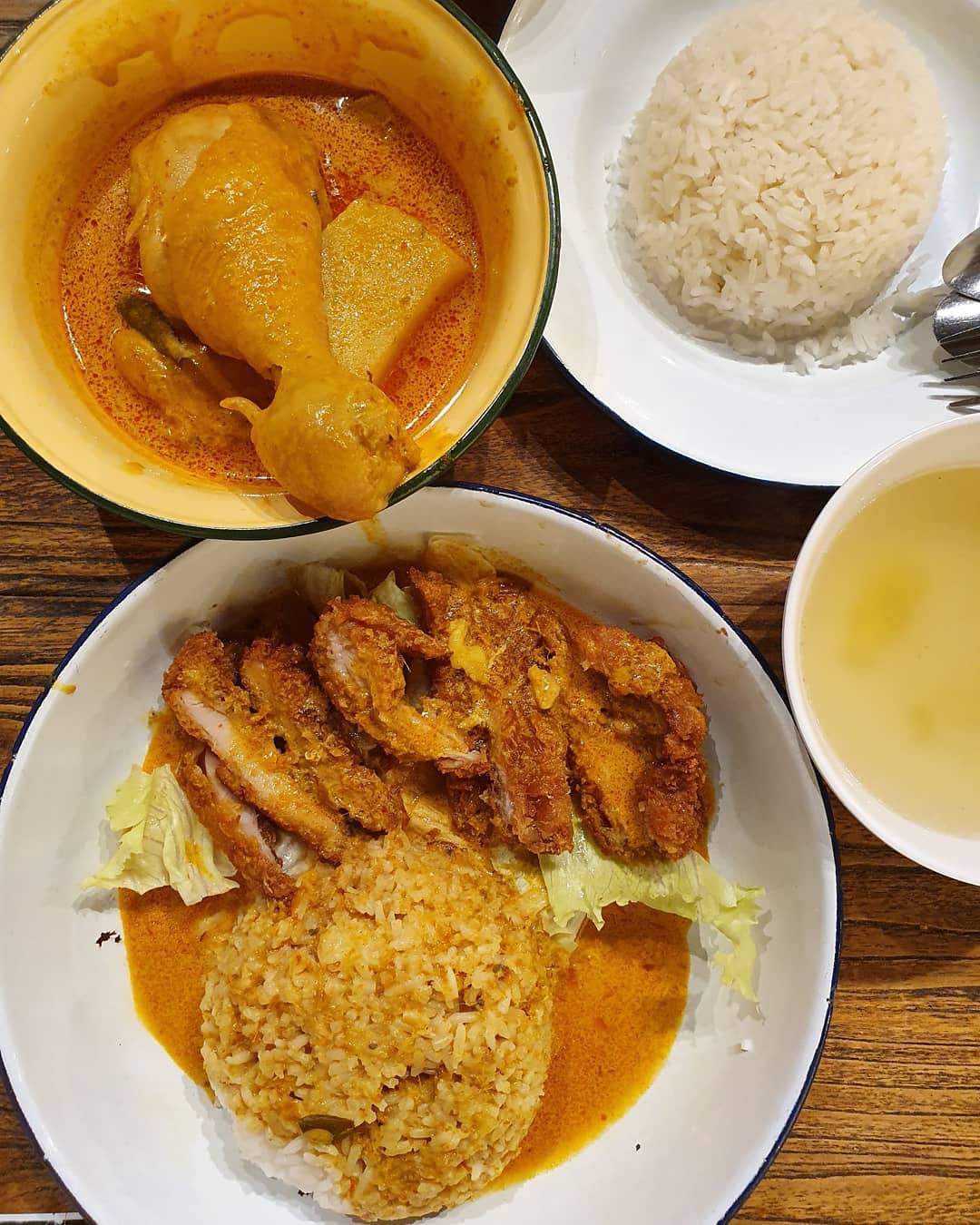 Curry chicken ($13.60)!