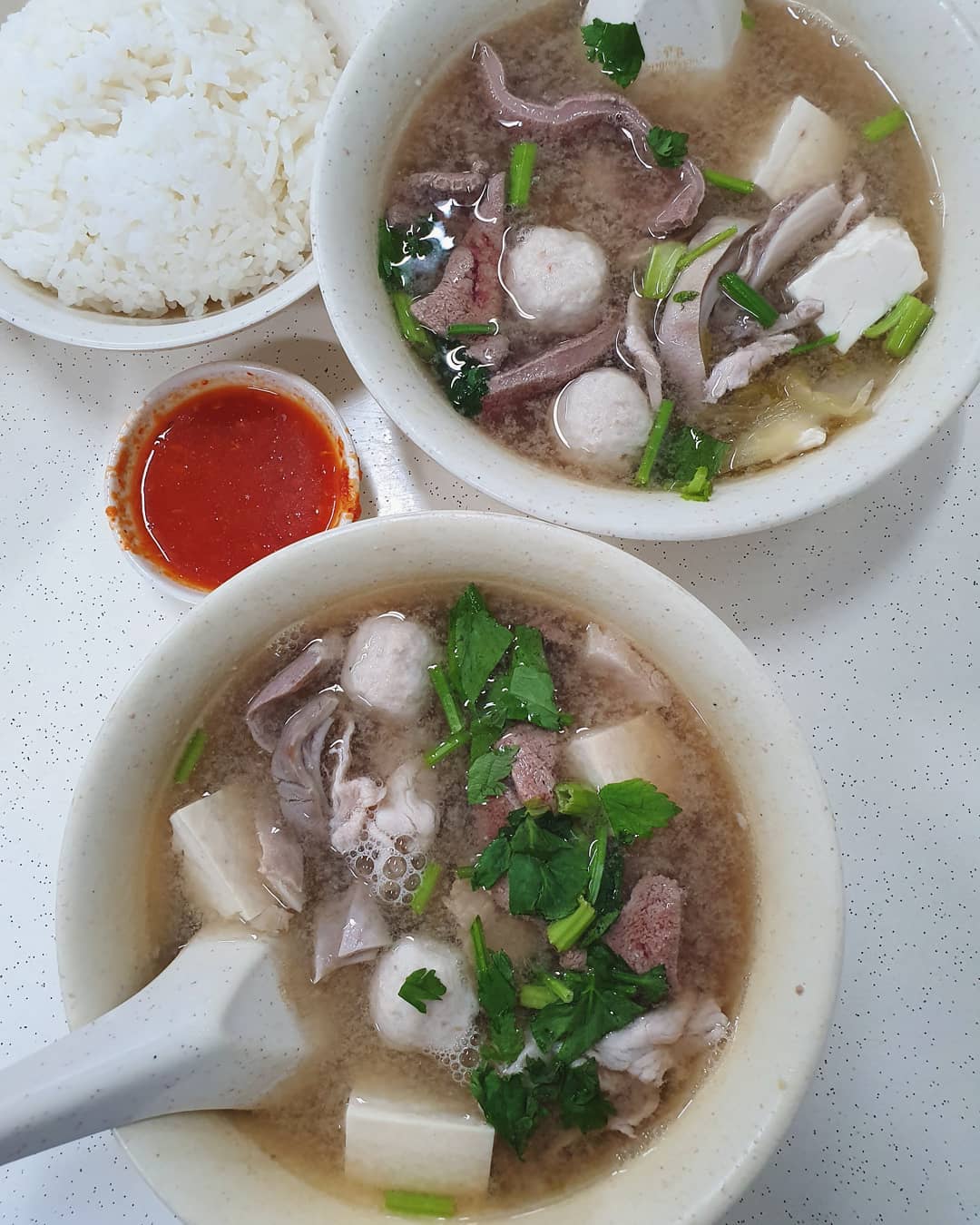 猪杂汤 ($9)!