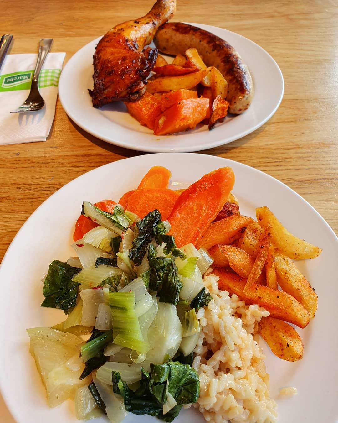 Marché for lunch (CHF 25.40)!