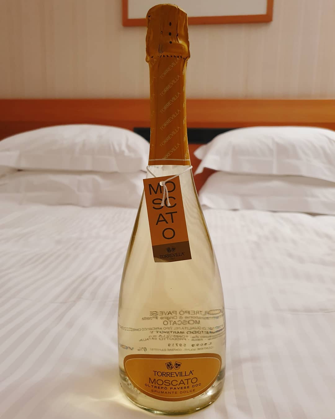 Bought moscato (€2.99) at the nearby supermarket!