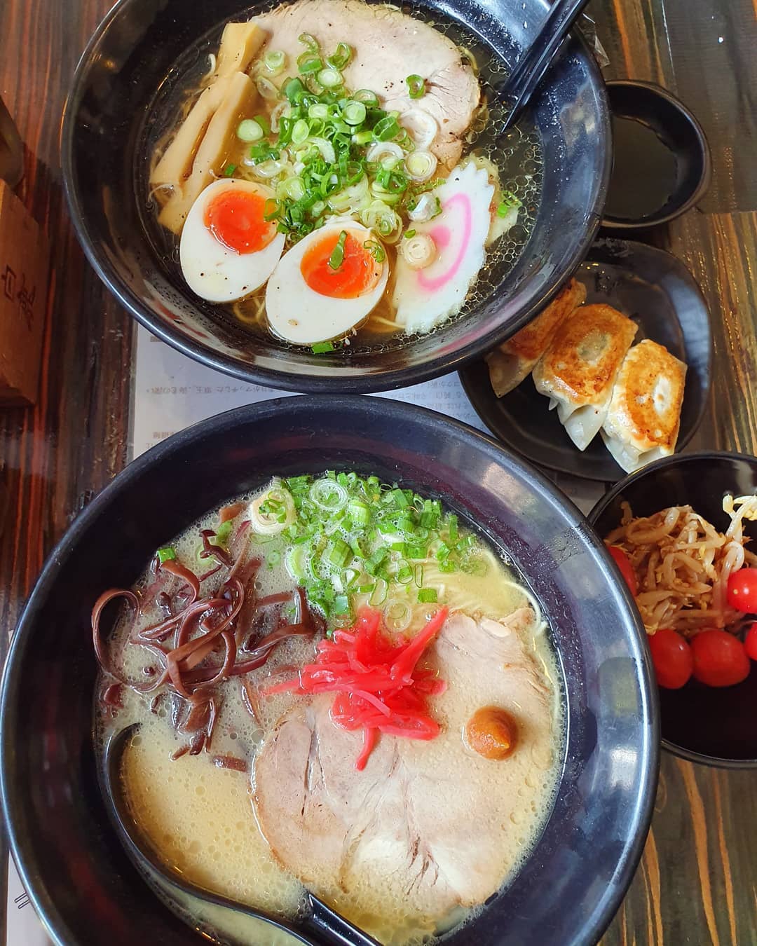 Pure white tonkotsu ramen ($12.90++) & Tokyo ramen lunch set ($16.90++)!
