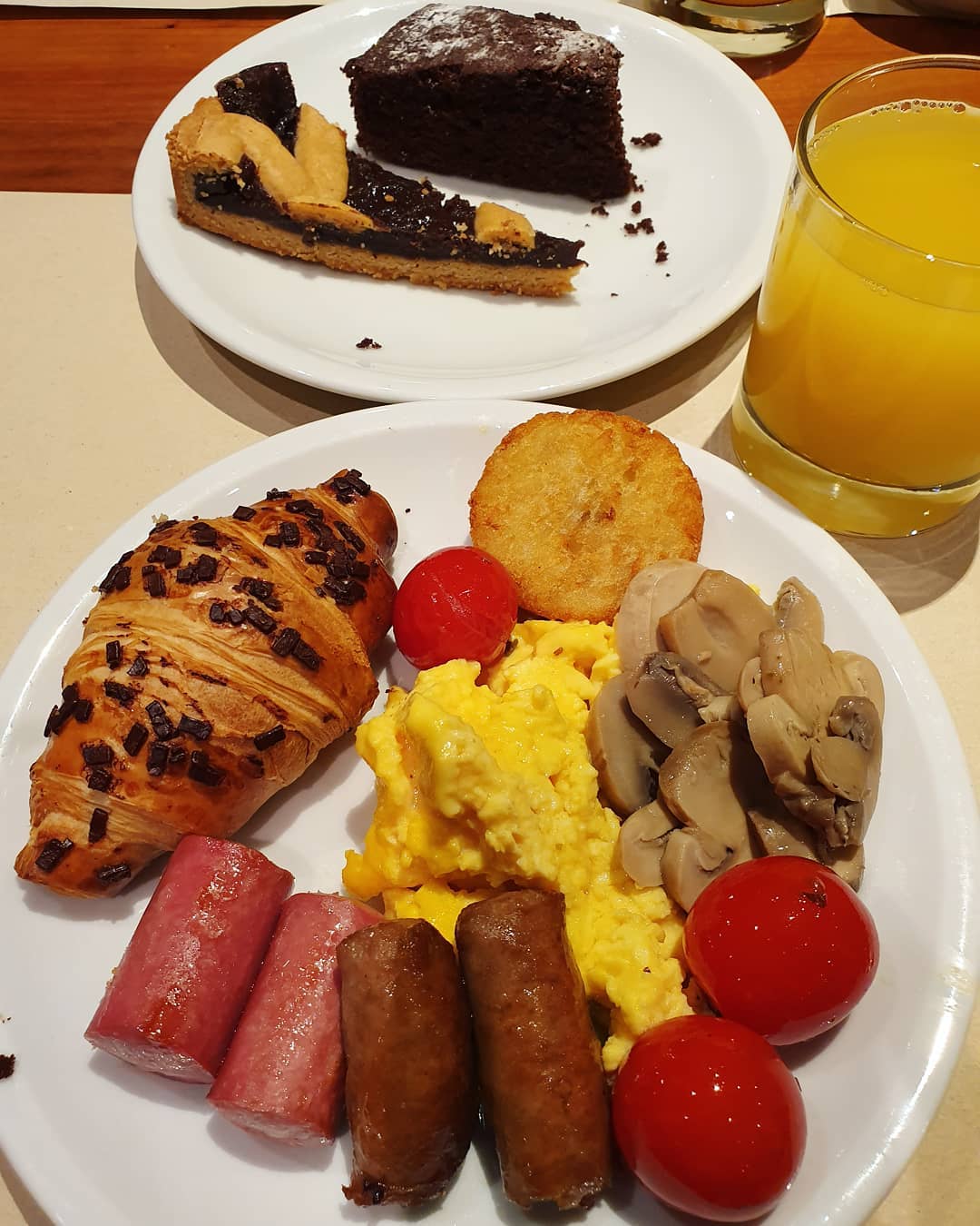 English (buffet) breakfast!