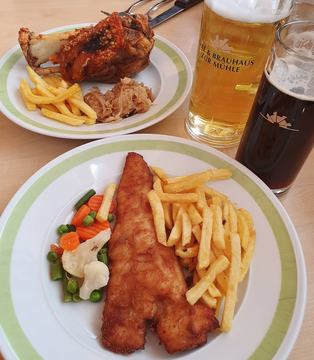 Pork knuckle in Germany!