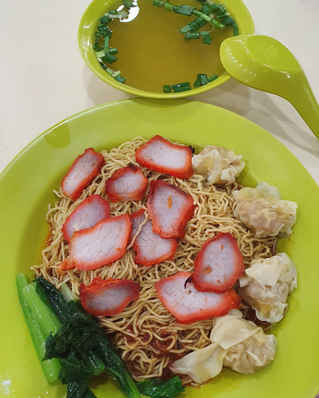 Wanton mee ($4)!