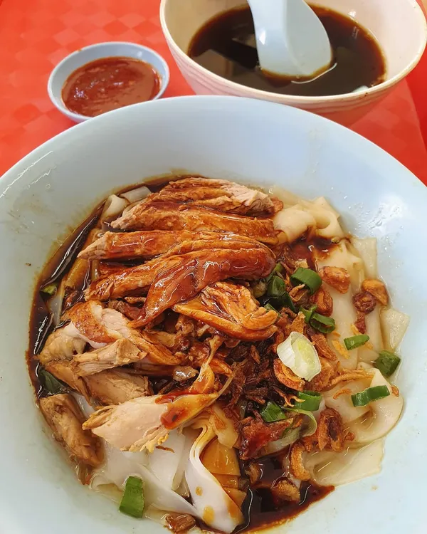 Duck noodles ($3)!