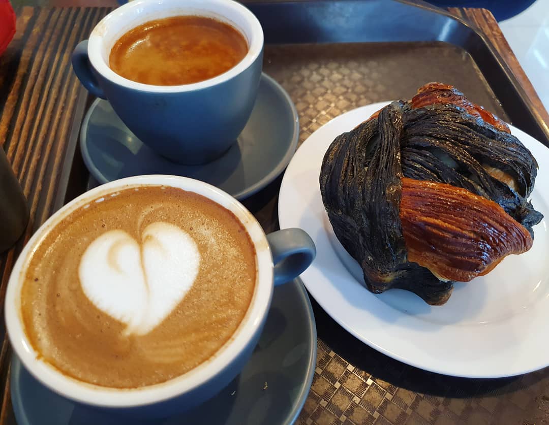Black coffee ($1.70), Mocha ($3.30), Sor hei ($4)!