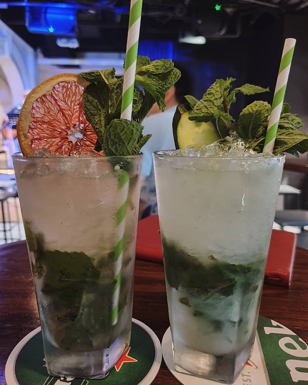 Mojito — Grapefruit & Cool Cucumber ($19++ each)!