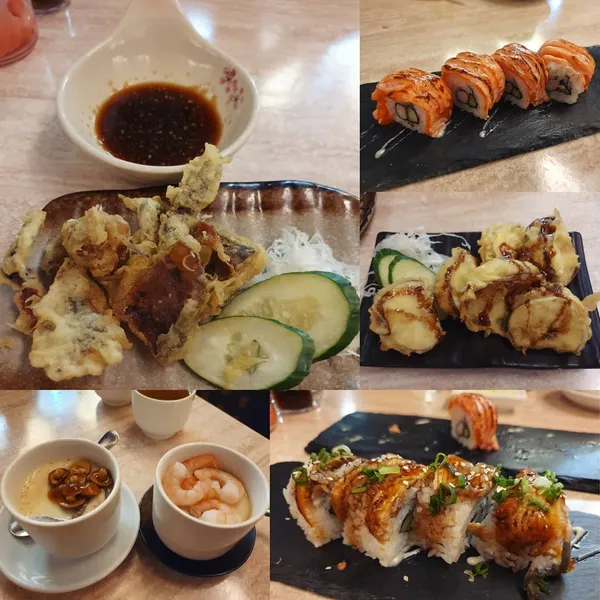 Maki, Tempura, Chawanmushi (RM$85.80)!