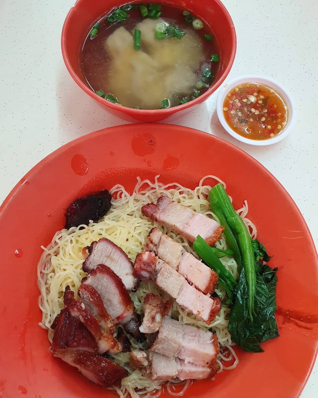 叉烧 烧肉 云吞面 ($4.50)!