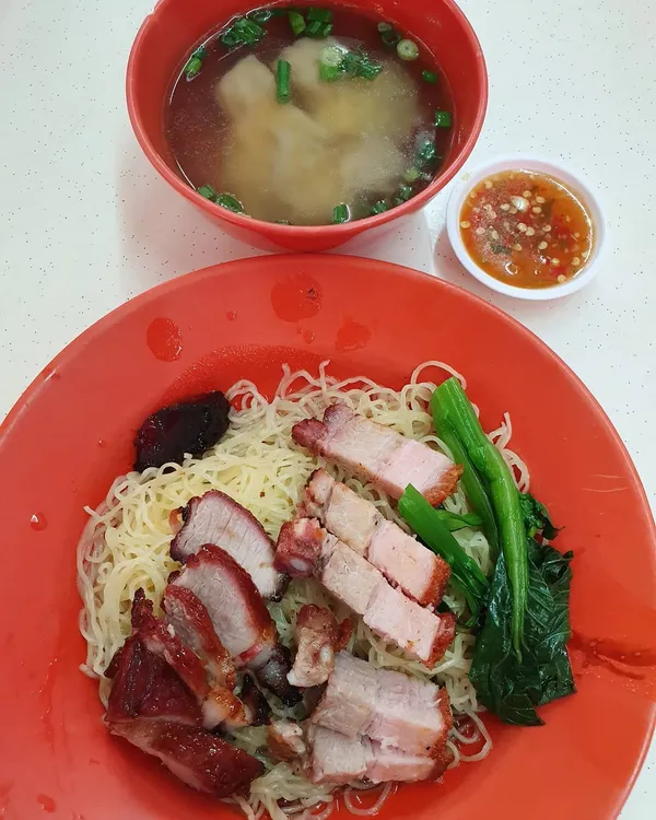 叉烧 烧肉 云吞面 ($4.50)!
