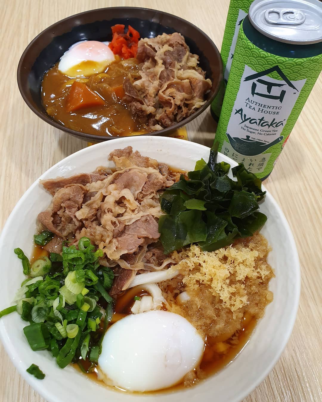 Udon + drink (Burpple Beyond: $13.40)!
