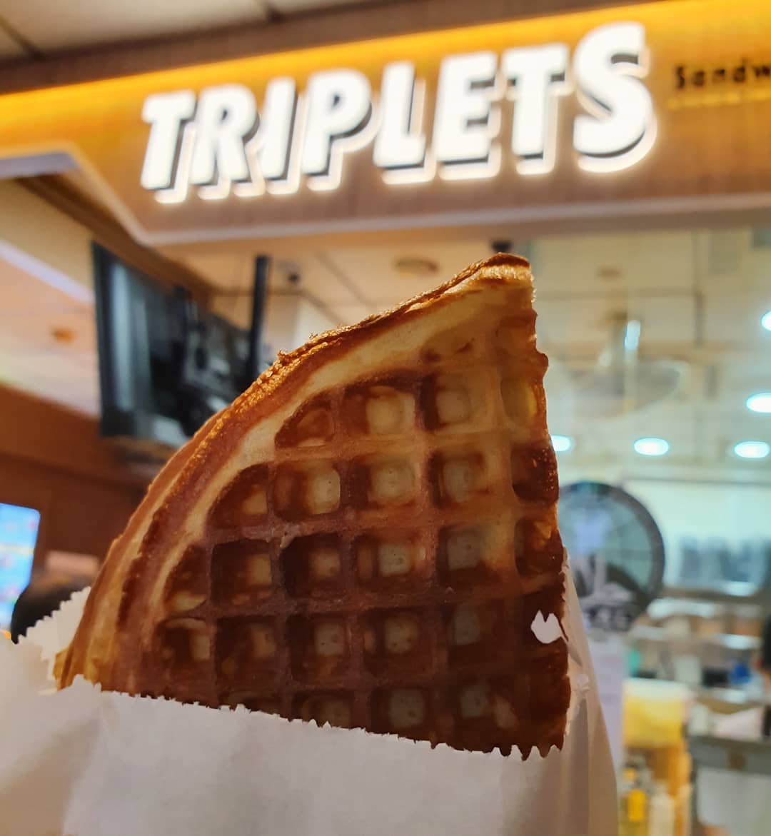 Plain waffle ($1.40)!
