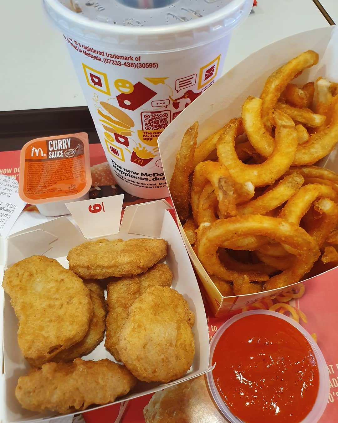 McNuggets & twister fries meal ($7)!