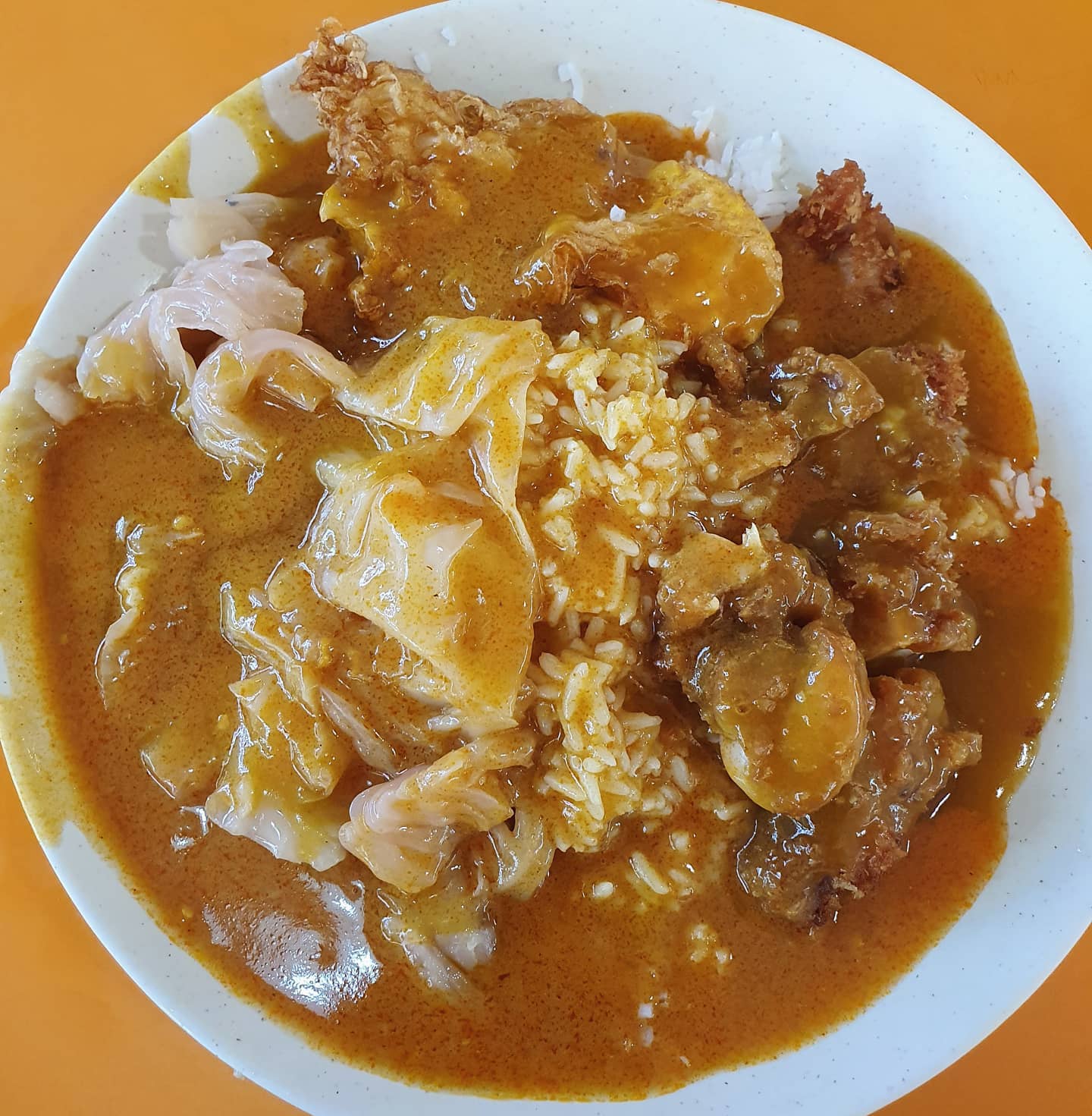 Scissors cut curry rice ($3.20)!