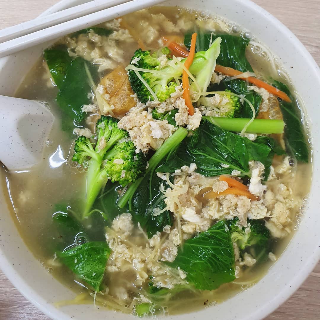 Ginger egg mee sua ($6)!