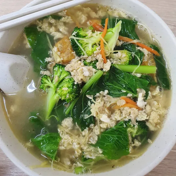 Ginger egg mee sua ($6)!
