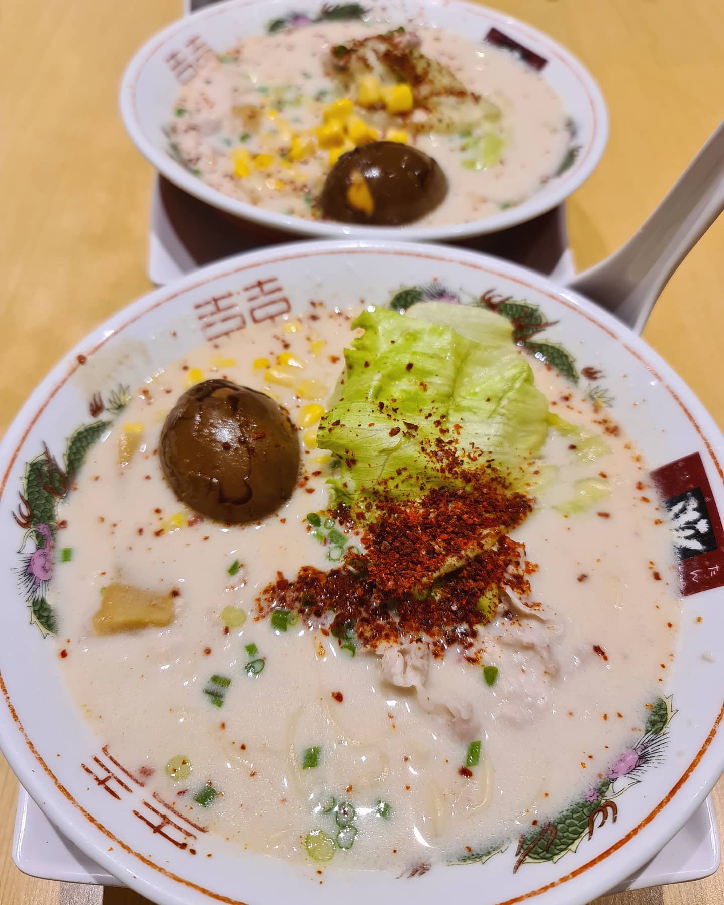 Tampopo deluxe black pig shabu ramen (1-for-1: $17.80++)!