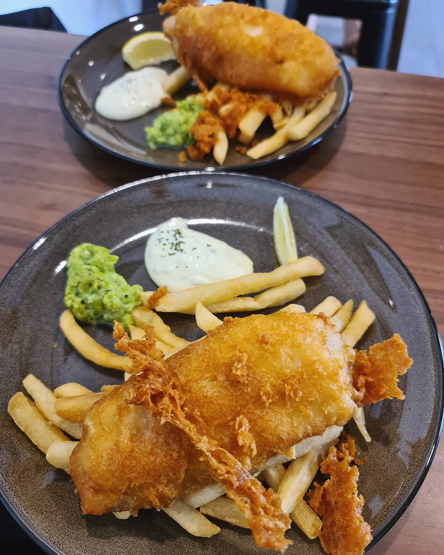 Fish & chips ($16 each)!