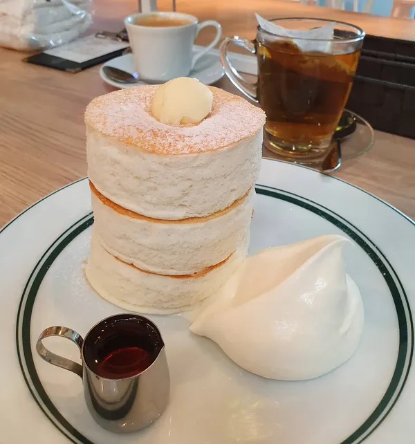 Bangkok brunch — Premium pancake (THB $295)!