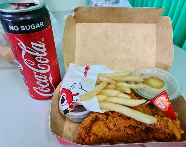 GrabFood — 1 piece spicy chicken, fries & drink ($5)!