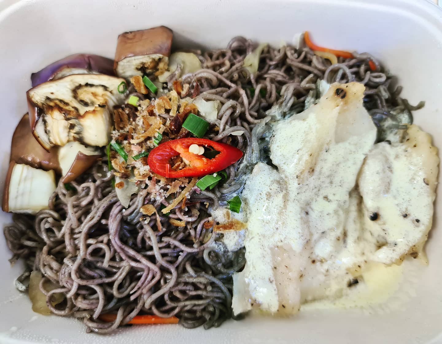 Grain bento ($5)!