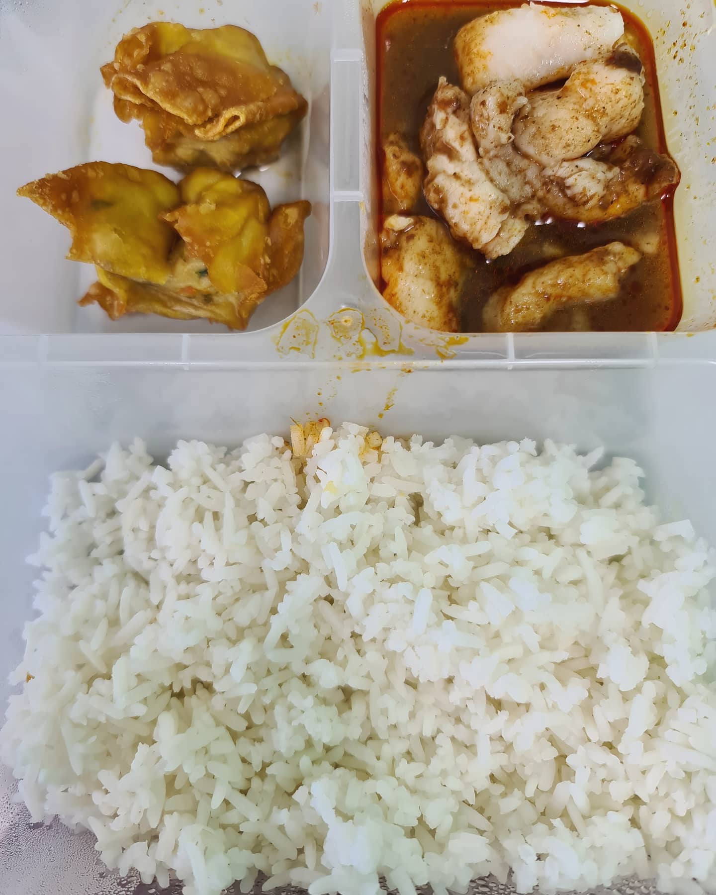 Monday's donated lunch!
