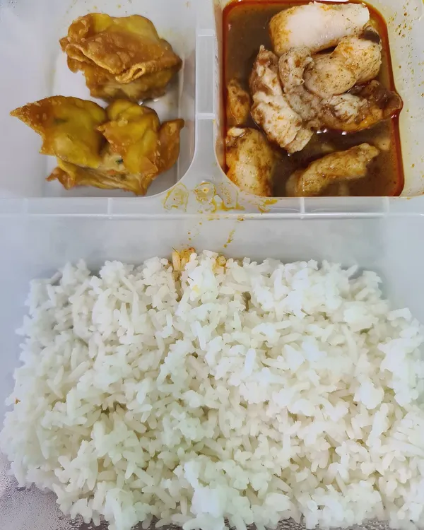 Monday's donated lunch!