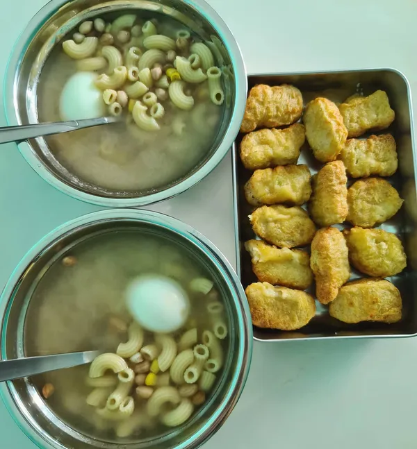 Sunday's brunch with Freezepak nuggets!