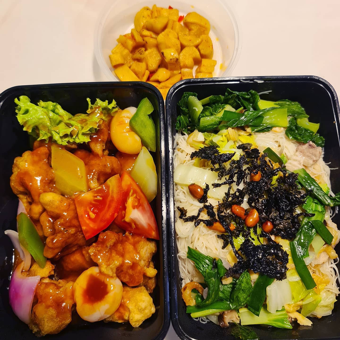 GrabFood dinner ($36)!